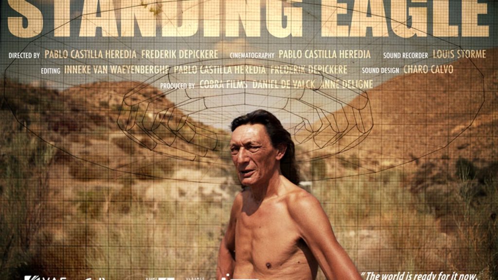 Standing eagle