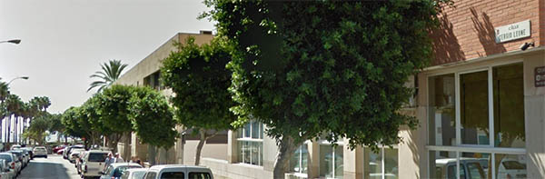 Calle Sergio Leone en Almería