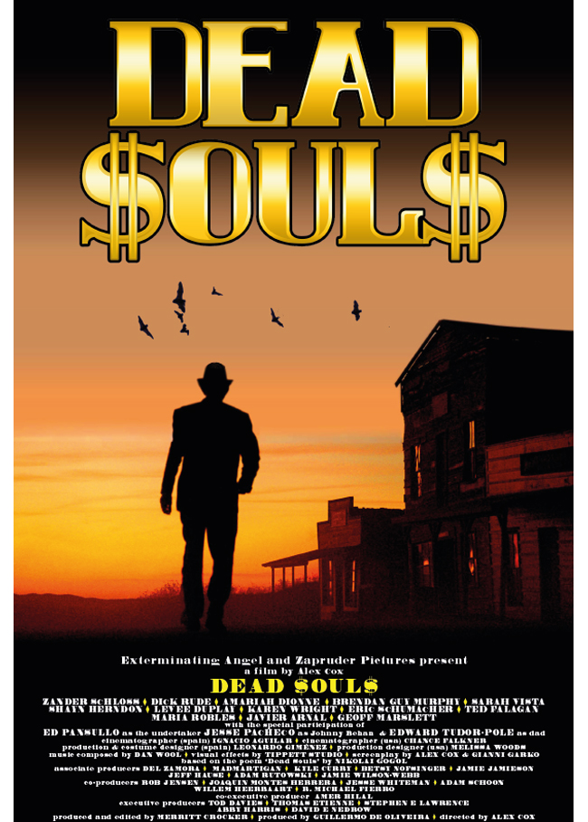 Dead souls poster Alex Cox movie